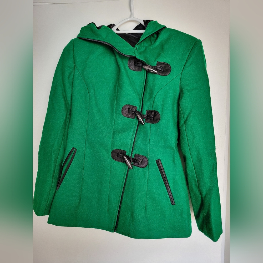 Green Duffel Coat Small